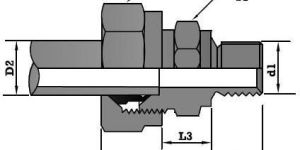 BSP Thread Male Stud Couplings
