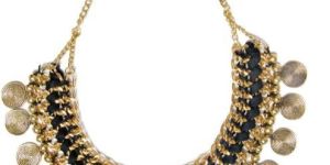 Metal Thread Necklace