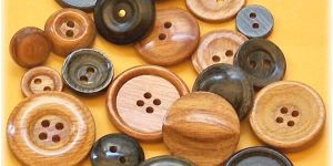 Wood Button
