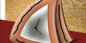 Terracotta Table Clock