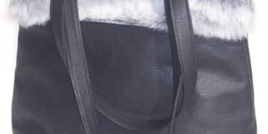 Hair on Leather Women  Shoulder Bag