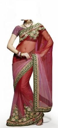 Net Zardozi Sarees