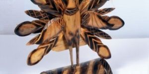 Bamboo Design Peacock