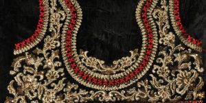 Embroidered Neck Yoke