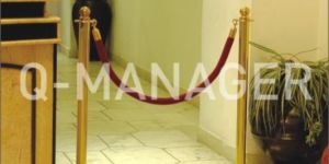 Q-manager Classic post with rope