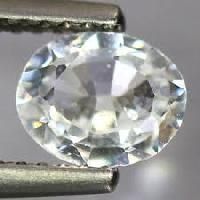 Natural White Zircon Stone