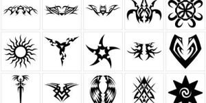 Tribal Temporary Tattoos