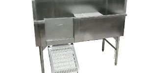 Stainless Steel Bathing Tub with Swing in