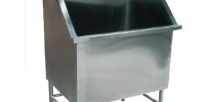 Stainless Steel Small Breeds Bathing Tub