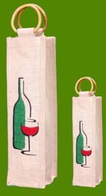 Jute Bottle Bags