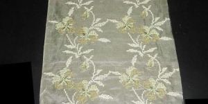 Embroidered Organza Fabric - 113