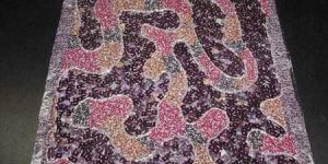 Embroidered Rayon Net Fabric