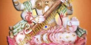 Saraswati Marble Statue