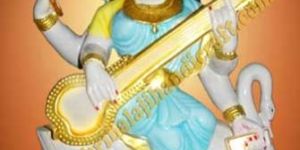 Saraswati Marble Statue