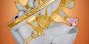 Saraswati Marble Statue