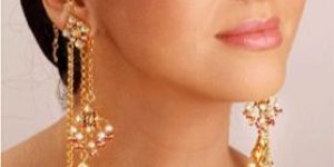 Kundan Earrings  - (ker-30)
