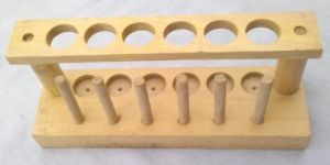 Wooden Test Tube Stand