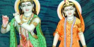 Marble Radha Krishna Statues