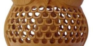 Undercut Owl Sculpture