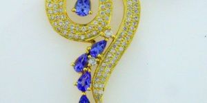 Diamond Gold Pendant-Dgp-05
