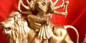 Brass Durga Maa Statue