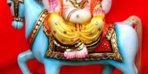 Lord Ganesha Marble Statues - 02