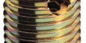 Three Hole Type Self Tapping Threaded Inserts