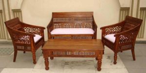 Wooden Sofa Set