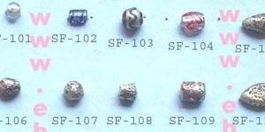 Silver Foil Beads-sf- 101 - 110