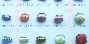 Silver Foil Beads-sf- 111 - 125