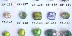 Silver Foil Beads-sf- 136 - 150