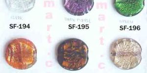 Silver Foil Beads-sf- 194 199