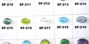 Silver Foil Beads-sf- 210 - 224