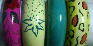Printed Wooden Bangles