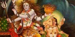 Shiva & Ganesha