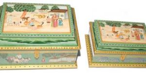 Wooden Tapper Box Green Color