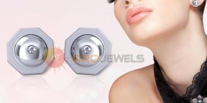 CZ Studded Delicate Women Earrings