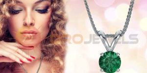 Emerald Gemstone Pendants