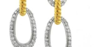 Imitation Plated Earrings DTSE000211