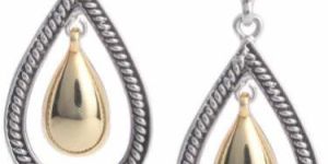 Imitation Plated Earrings DTSE000299