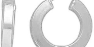 Plated Hoop Earrings DTSE000081