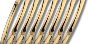 Plated Diamond Cut Bangles