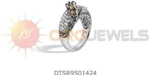 Two Tone Plated CZ Rings