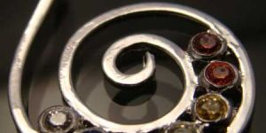 Chakra Spiral Pendant