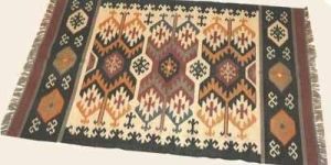 Hand Made Wool Jute Rug-199D