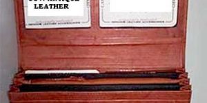 Leather Passport Wallet Lpw-2