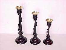Wooden Candle Stands