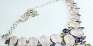 Semi Precious Stone Studded Necklaces