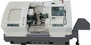 Double Spindle & Double Turret CNC Lathe Machine