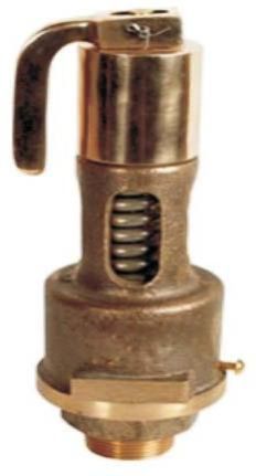 Bronze Spring Loaded POP Type Safety Valve HIGH LIFT